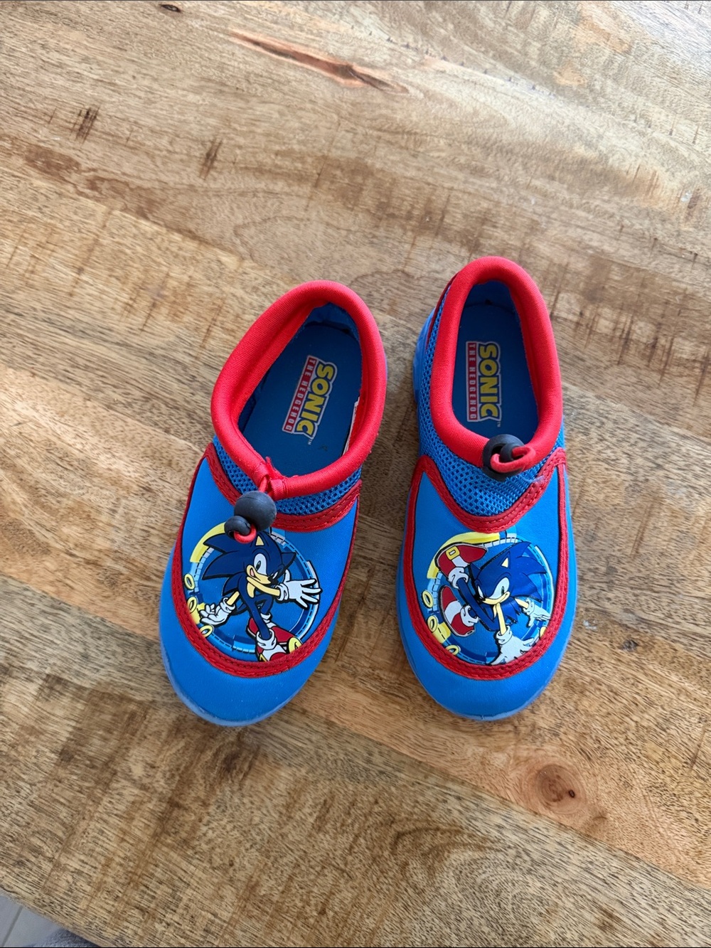 Licensed Sonic Kids Water Shoes with Toggle Closure